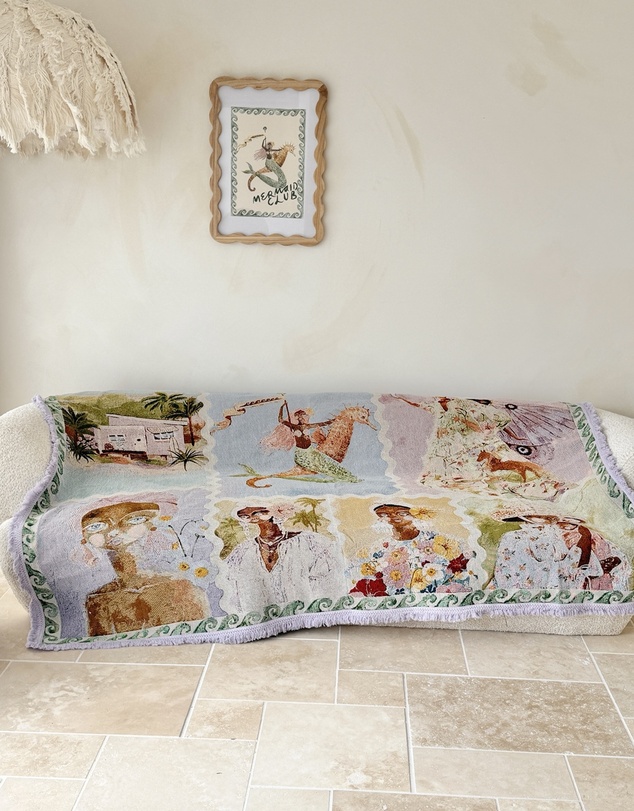 Good Throw Co - Summer Dream Art Throw Rug