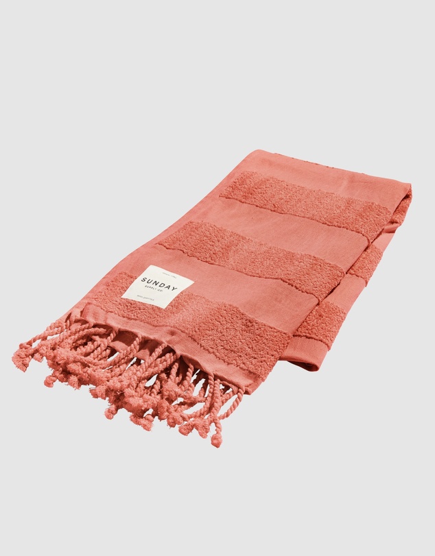 Sunday Supply Co - Terracotta Beach Towel