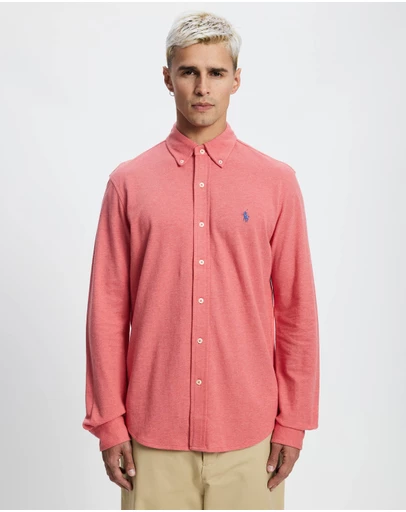 Polo Ralph Lauren - Long Sleeve Knit Shirt - ICONIC EXCLUSIVE