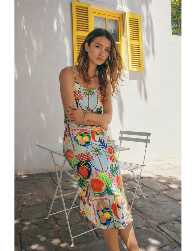 NEXT - Midi Slip Summer Dress