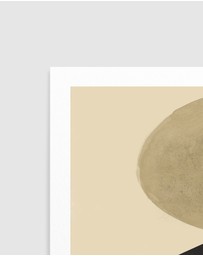 Olive et Oriel - Interaction Balance No.2 by The Miuus Studio Art Print