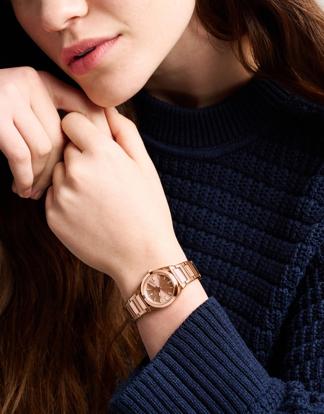 Fossil - Everett Rose Gold Analogue Watch