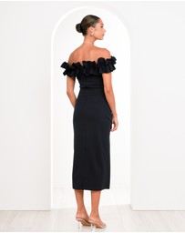 Pilgrim - Clara Off Shoulder Midi Dress
