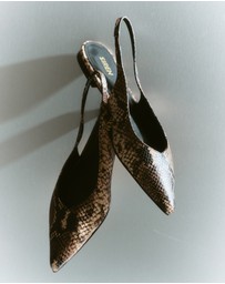 Siren - Lorie Slingback Flats