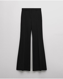 M.N.G - Mid-Rise Flare Trousers