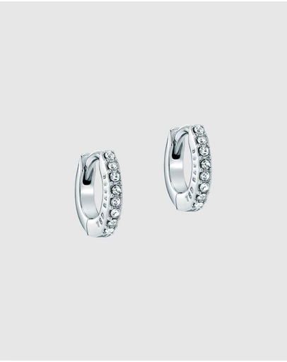 Ted Baker - HETTIE: Crystal Hoop Earrings (10mm)