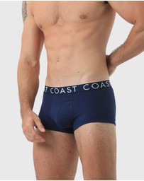 Coast Clothing - 3 Pack Navy Boxer Briefs