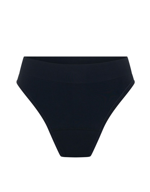 Modibodi - Modicomfort Seamless Hi Waist Period Underwear Thong Light Absorbency