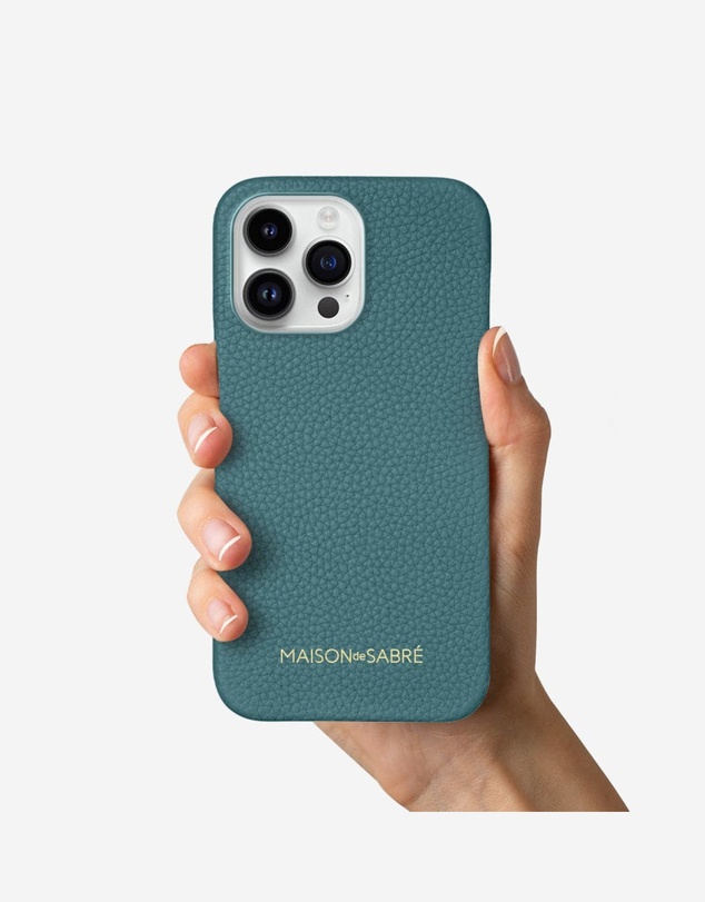 Maison De Sabre - Leather Phone Case (iPhone 14 Pro Max)