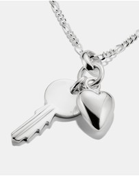 THOMAS SABO - THOMAS SABO Connect Charm key with heart silver