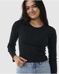 Rip Curl - Classic Ribbed LS Tee