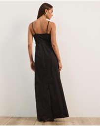 Atmos&Here - Sofie Cotton Poplin Midi Dress