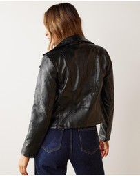 Atmos&Here - Harper PU Biker Jacket