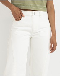 Rhythm - Low-Rise Barrel Denim Pants