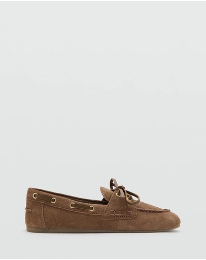 M.N.G - Suede Mules