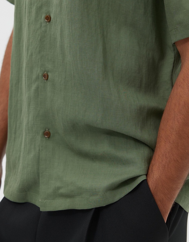 AERE - Laze Camp Collar Shirt