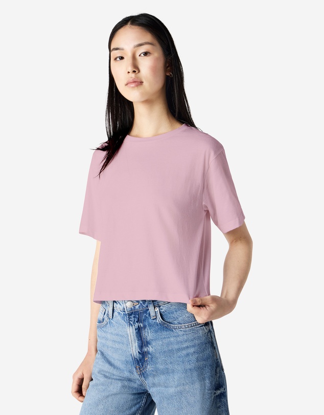 American Apparel - Women's Fine Jersey Boxy T-Shirt