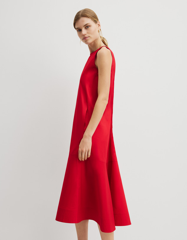 Country Road - Flare Hem Midi Dress