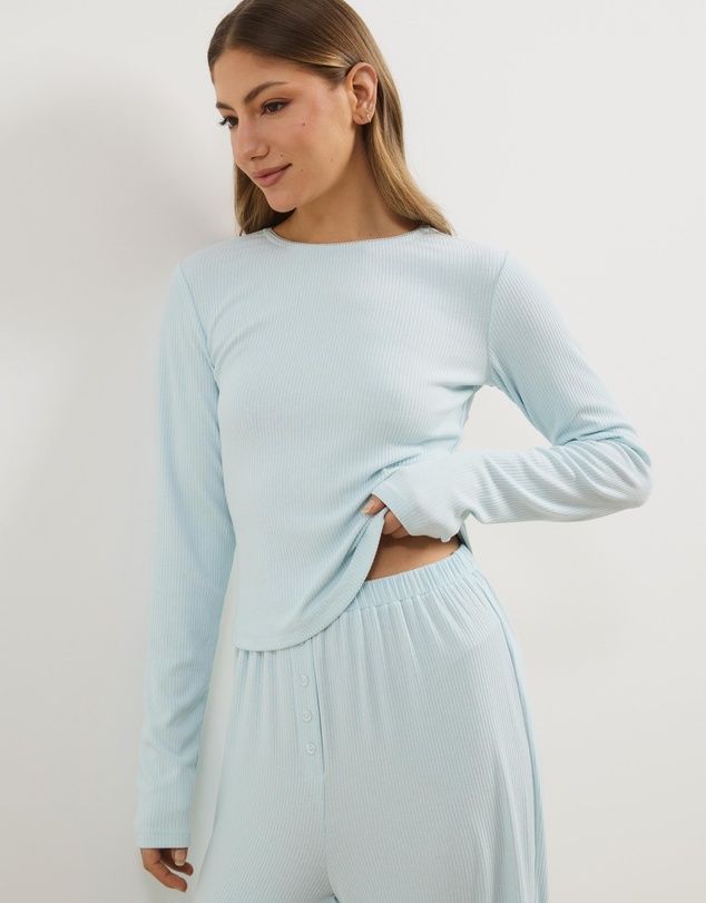 Atmos&Here - Pointelle Long Sleeve PJ