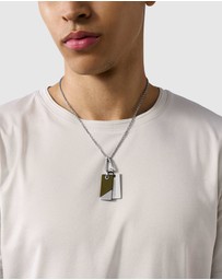 Emporio Armani - Silver Tone Necklace
