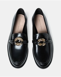 Loeffler Randall - Roma Loafers With Hardware