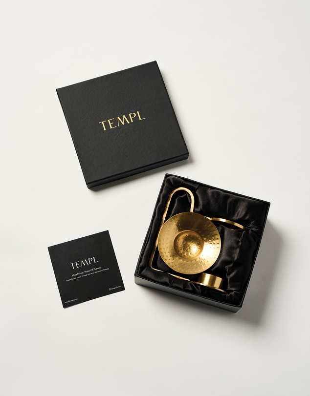 TEMPL - Brass Oil Burner