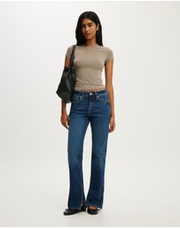 Cotton On - Stretch Slim Straight Jeans