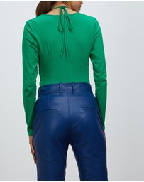 Sofia Irina - Key Hole Cut Out Bodysuit