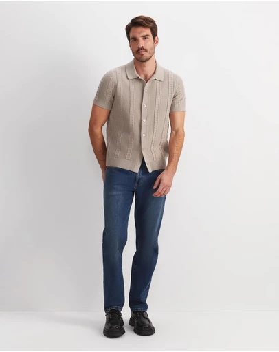 Sportscraft - Cameron Short Sleeve Knit Shirt