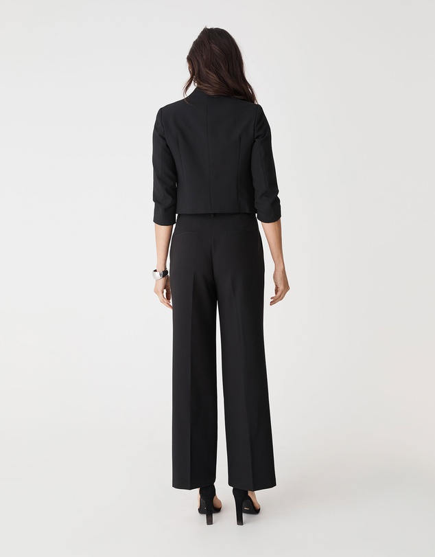 Forcast - Nikki Collarless Crop Jacket