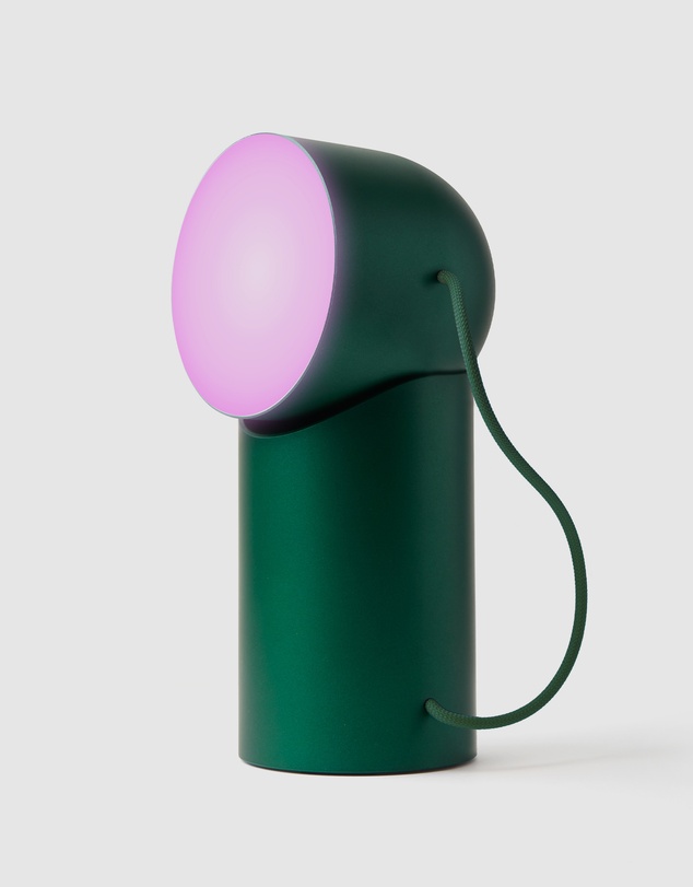 Lexon - Lexon Orbe Portable Led Lamp With Moving Head - Green