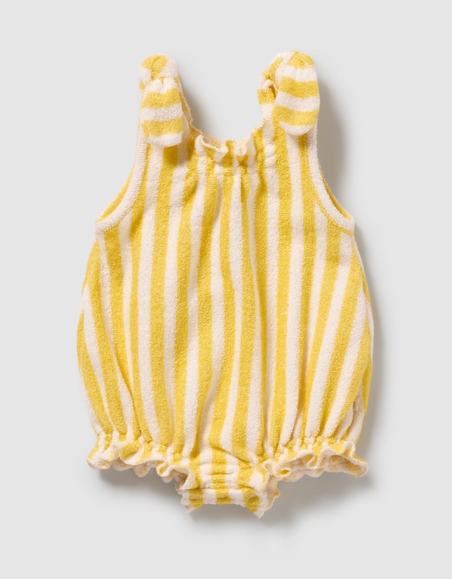 Wilson & Frenchy - Organic Terry Tie Playsuit - Babies