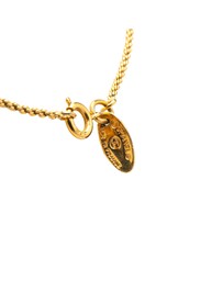 Pre-Loved by Azura Reborn - Pre-Loved Gold Plated Rhinestone Pendant Necklace
