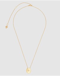Wanderlust + Co - Falling Star Heirloom Locket Necklace