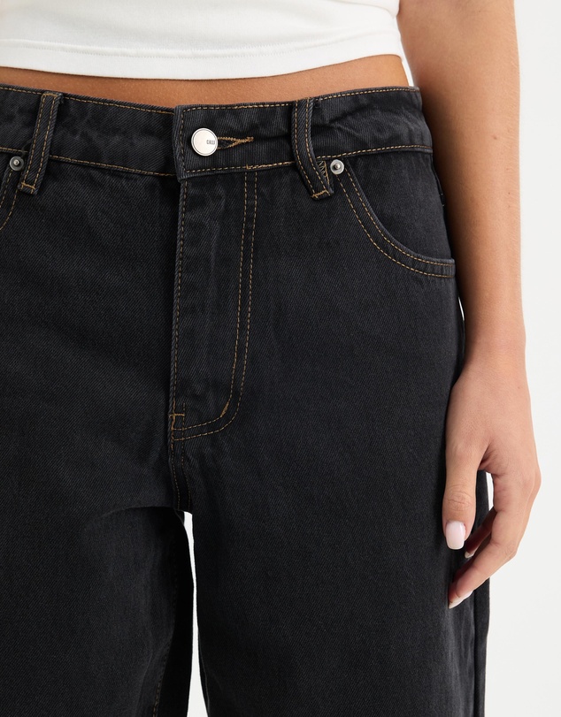 Calli - Tyla Mid Rise Baggy Jeans