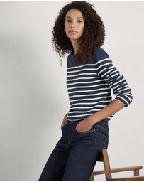 Seasalt - Seasalt Cornwall Navy Sailor Top