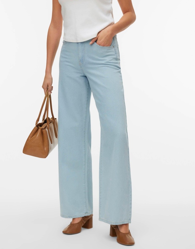 Vero Moda - Kirsa High Waisted Wide Jeans