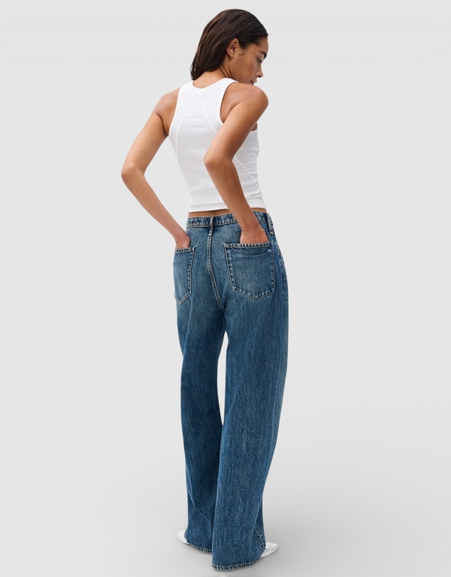 rag & bone - Phoebe Drawstring Wide Jeans