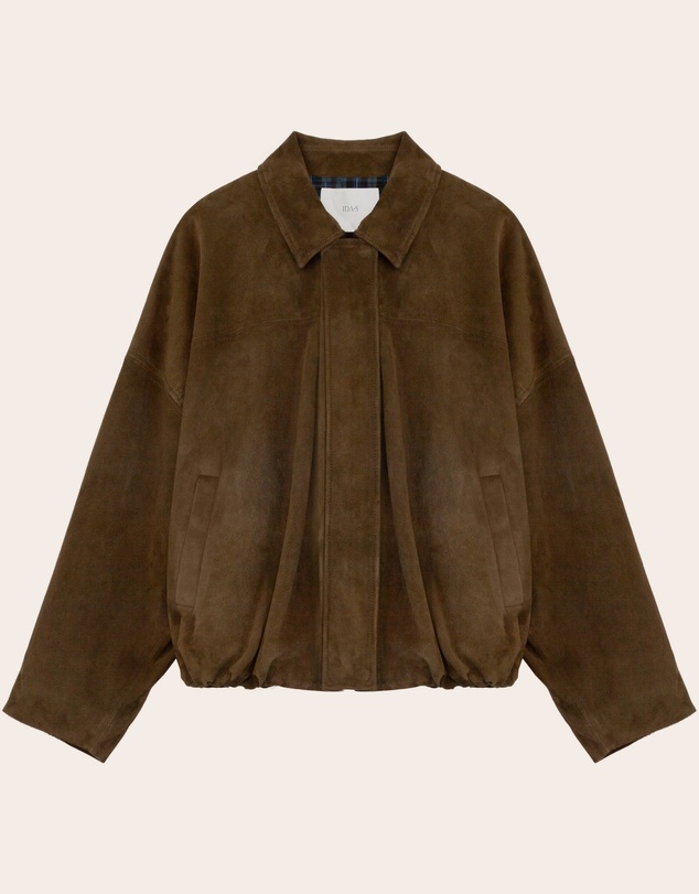 IDA+S - Nico Suede Leather Jacket