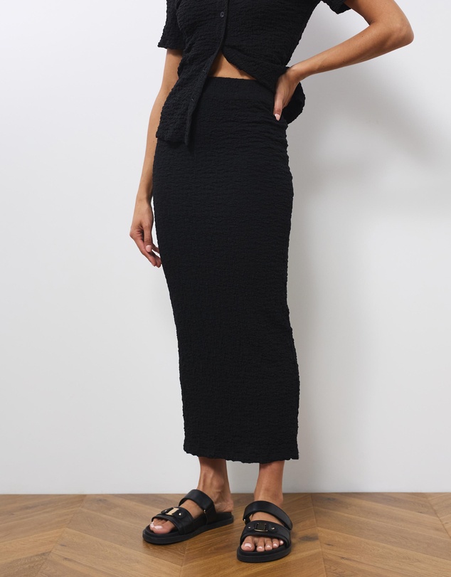 Atmos&Here - Sumi Textured Skirt