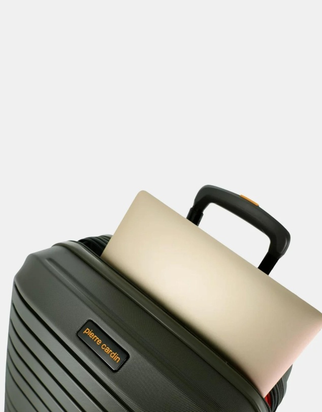 Pierre Cardin - Pierre Cardin Classic 3-Piece Set Hard Shell Suitcase
