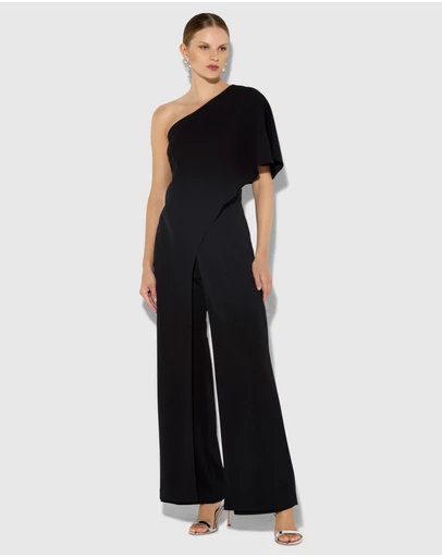 Montique - Harper One Shoulder Jumpsuit