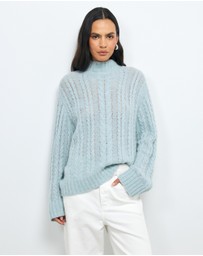 AERE - Zahra Cable Knit Jumper