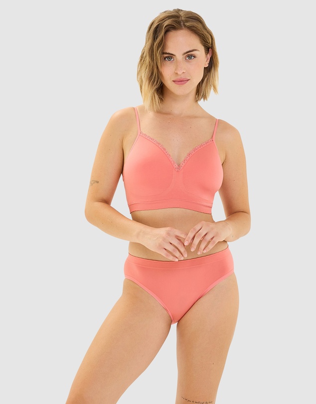 Billet Doux - Zen Attitude Lightly Padded Seamless Bralette