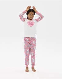 Rock Your Kid - Honey Bunny Long Sleeve Belle Sleep Set