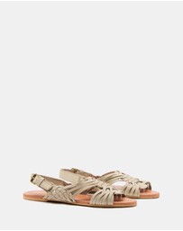 Just Because - Ohana Leather Huarache Sandals