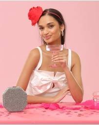 Morgan & Taylor - Amy Fascinator