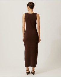 Tussah - V-Neck Knit Dress