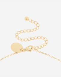Lovisa - Waterproof Gold Plated Stainless Steel March Birth Flower Daffodil Necklace