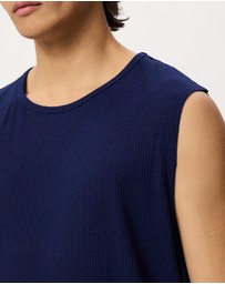 Surrounded By Ghosts - The Anorthite Cotton Rib Muscle T-Shirt